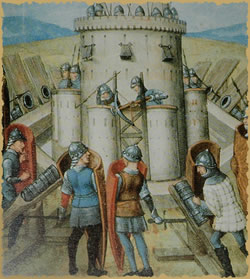 Medieval Archery Practice - Luttel Psalter